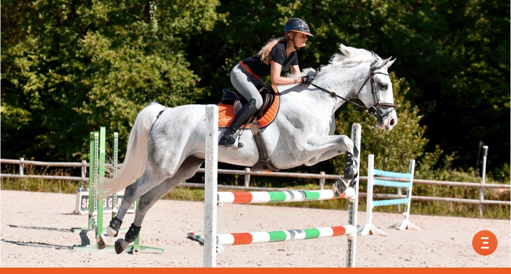 Show jumping with horses - Challenging and fun!