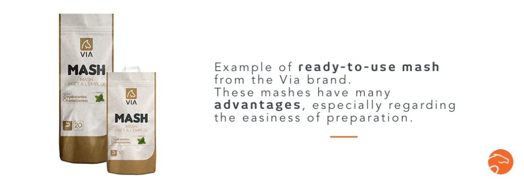 Example of ready-to-use mash